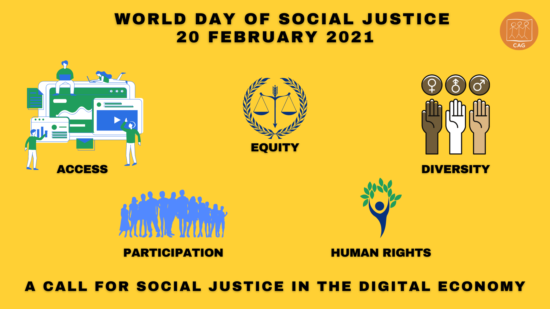 World Day of Social Justice 2021 CAG